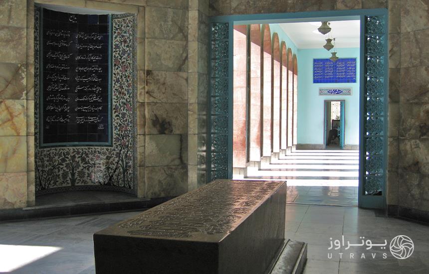 آرامگاه شوریده شیرازی در سعدیه
